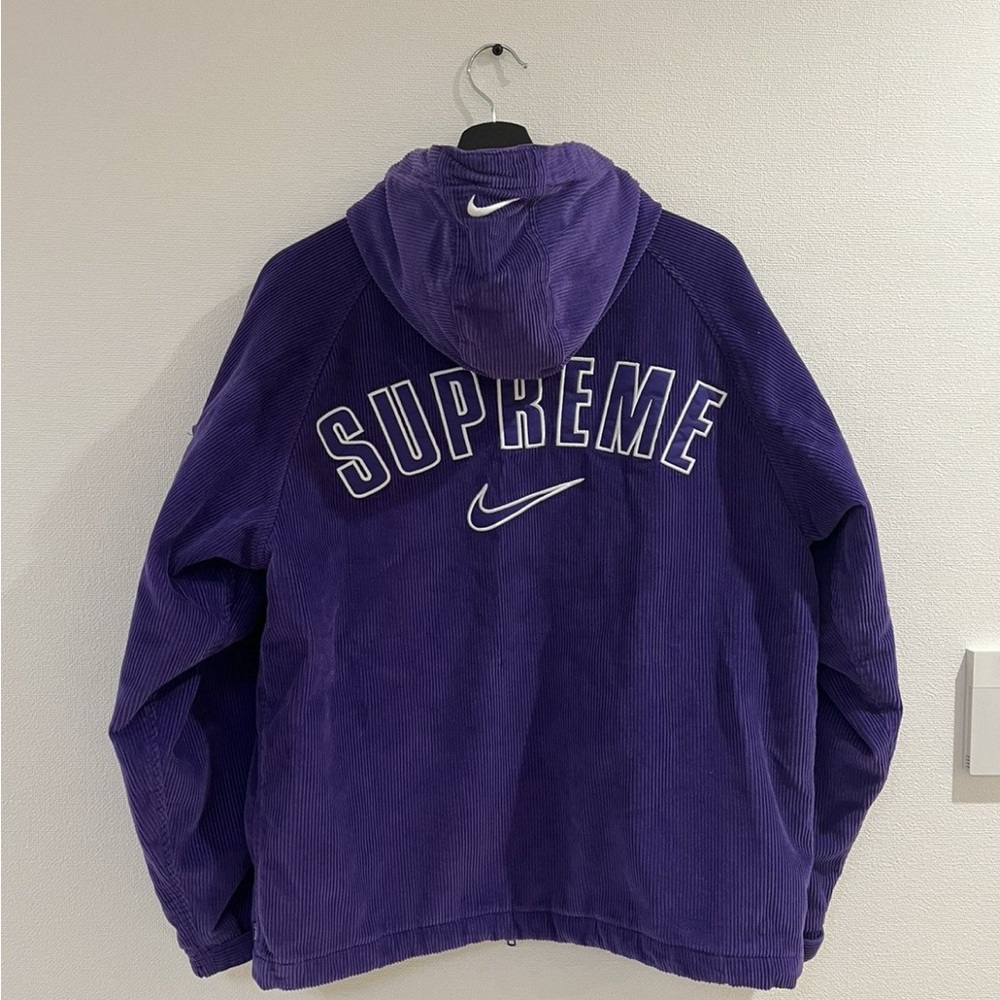 Supreme x Nike Quilted Purple Jacket